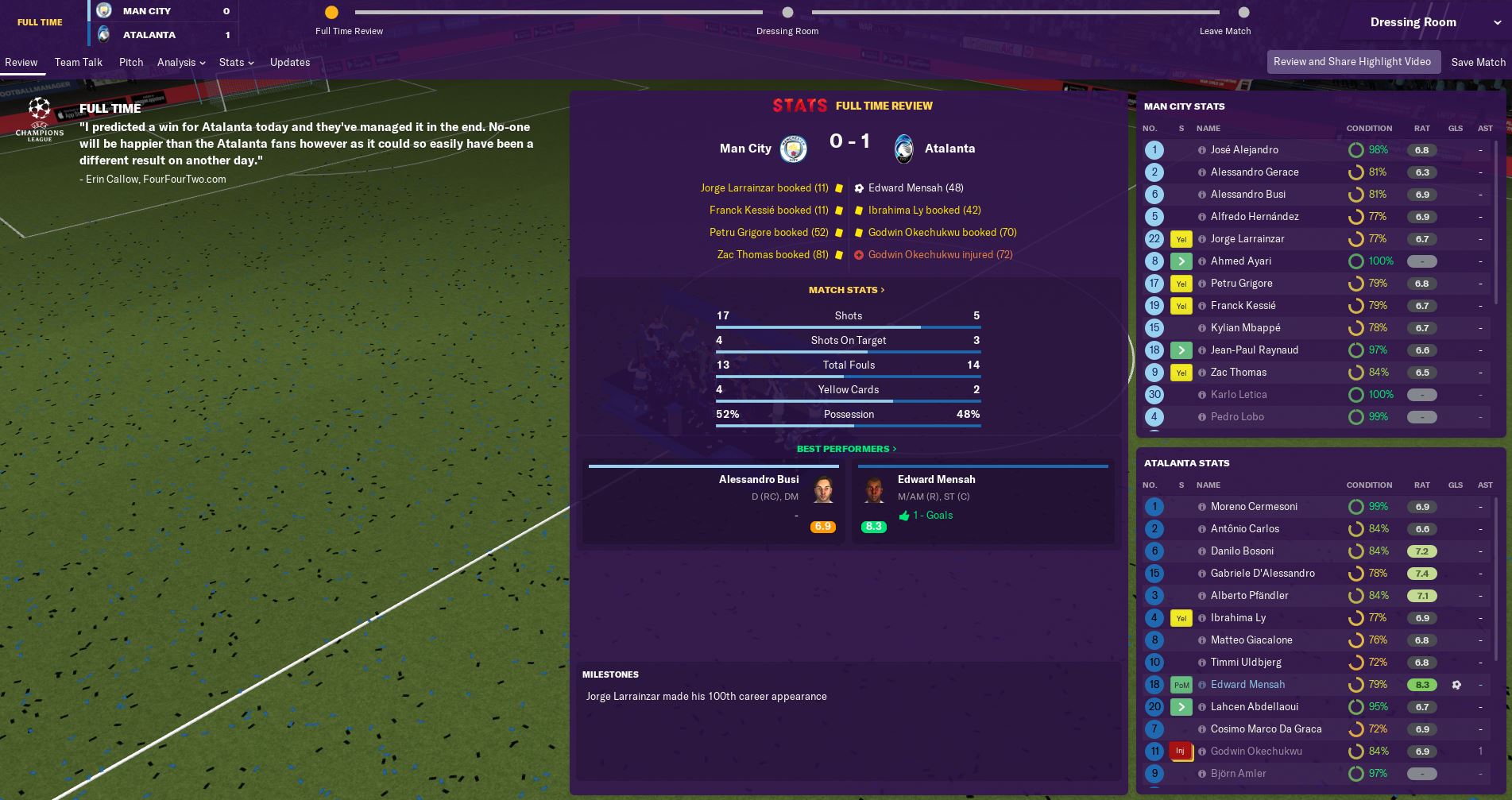 Ata Champs Leagye winners