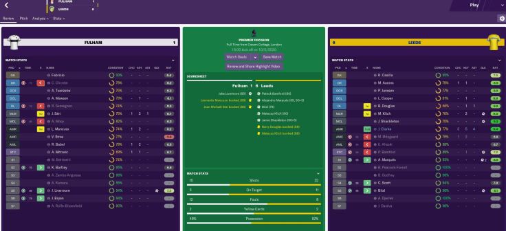 Mental last game of season