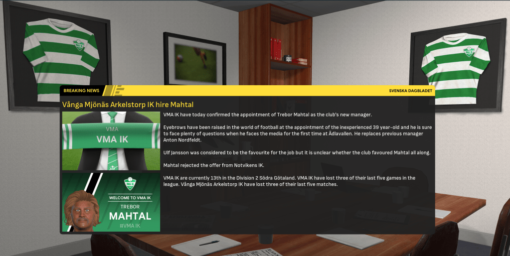 Trebor Mahtal hired by VMA IK